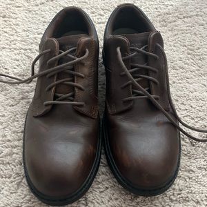 CAT P90016 Men’s Size 11 Oversee Static Dissipating Steel Toe Oxford Work Shoe